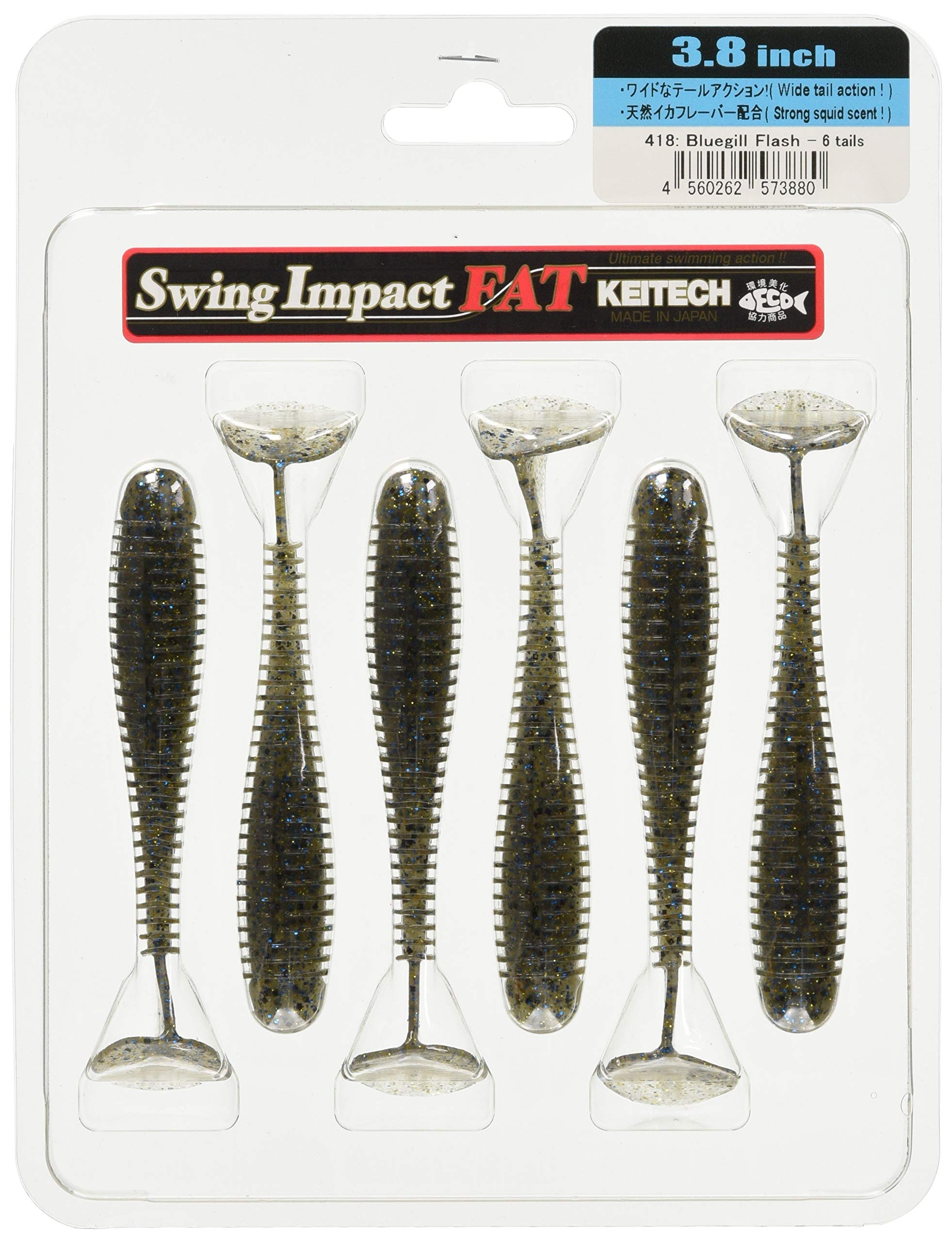 FS33418 Fat Swing Impact Bluegill Flash, 3.3"