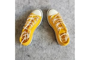 SSBEAUTY M 1:6 Scale Figure Shoes Sneakers Shoe for 1/6 12 inch Female Action Figure Phicen TBLeague (Yellow)