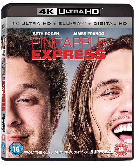 Pineapple Express 4k Uhd Blu Ray Digital Hd 2 Disc Set Region Free Fully Packaged Import Amazon In Seth Rogen James Franco Danny R Mcbride Kevin Corrigan Craig Robinson David Gordon Green