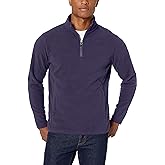 Amazon Essentials Men's Fleece Jacket, 1/4 Zipper Pullover