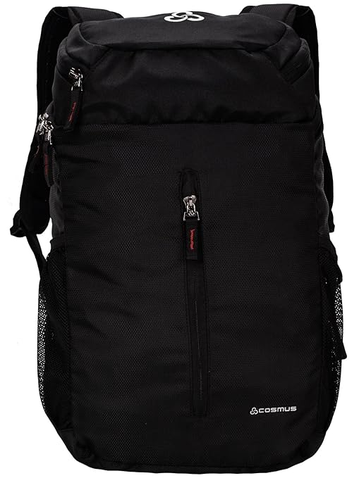 COSMUS Sedna Dx Polyester 17 LTR Black Casual Laptop Backpack
