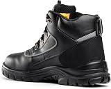Black Hammer Safety Boots Steel Toe Cap S3 SRC Leather Ankle Boots 7752 UK 9 view 5