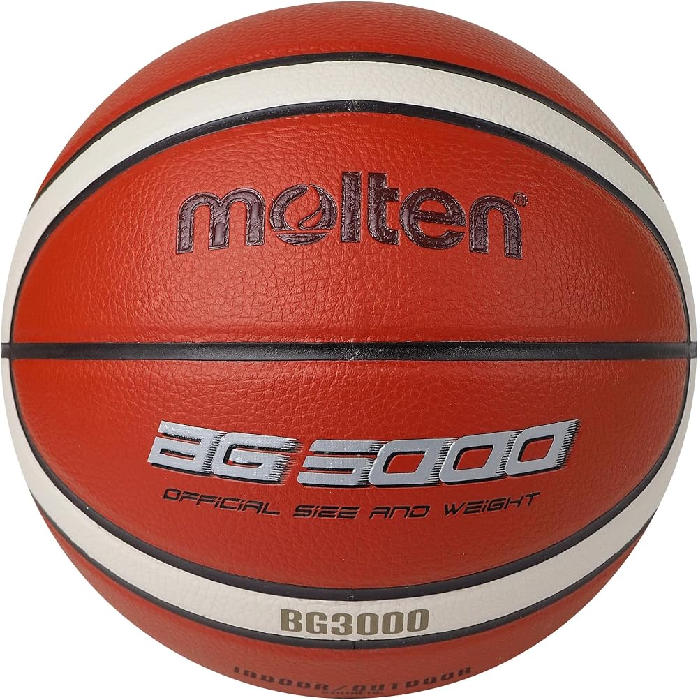 Molten BG3000 Basketball Size 5 Indoor Outdoor Synthetic Leather Orange