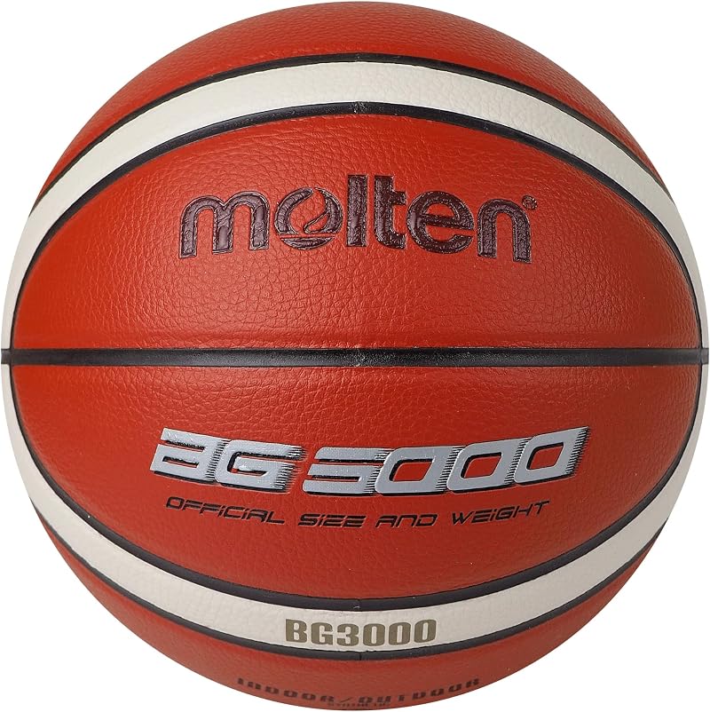 Molten BG3000 Basketball Size 5 Indoor Outdoor Synthetic Leather Orange