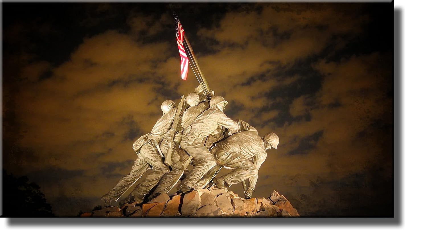 Amazoncom US Marine Corps War Memorial Iwo Jima Memorial Picture