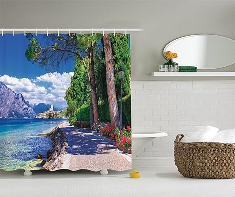 Amazon Com Cottage Decor Collection Scenic Of Lago Di Garda