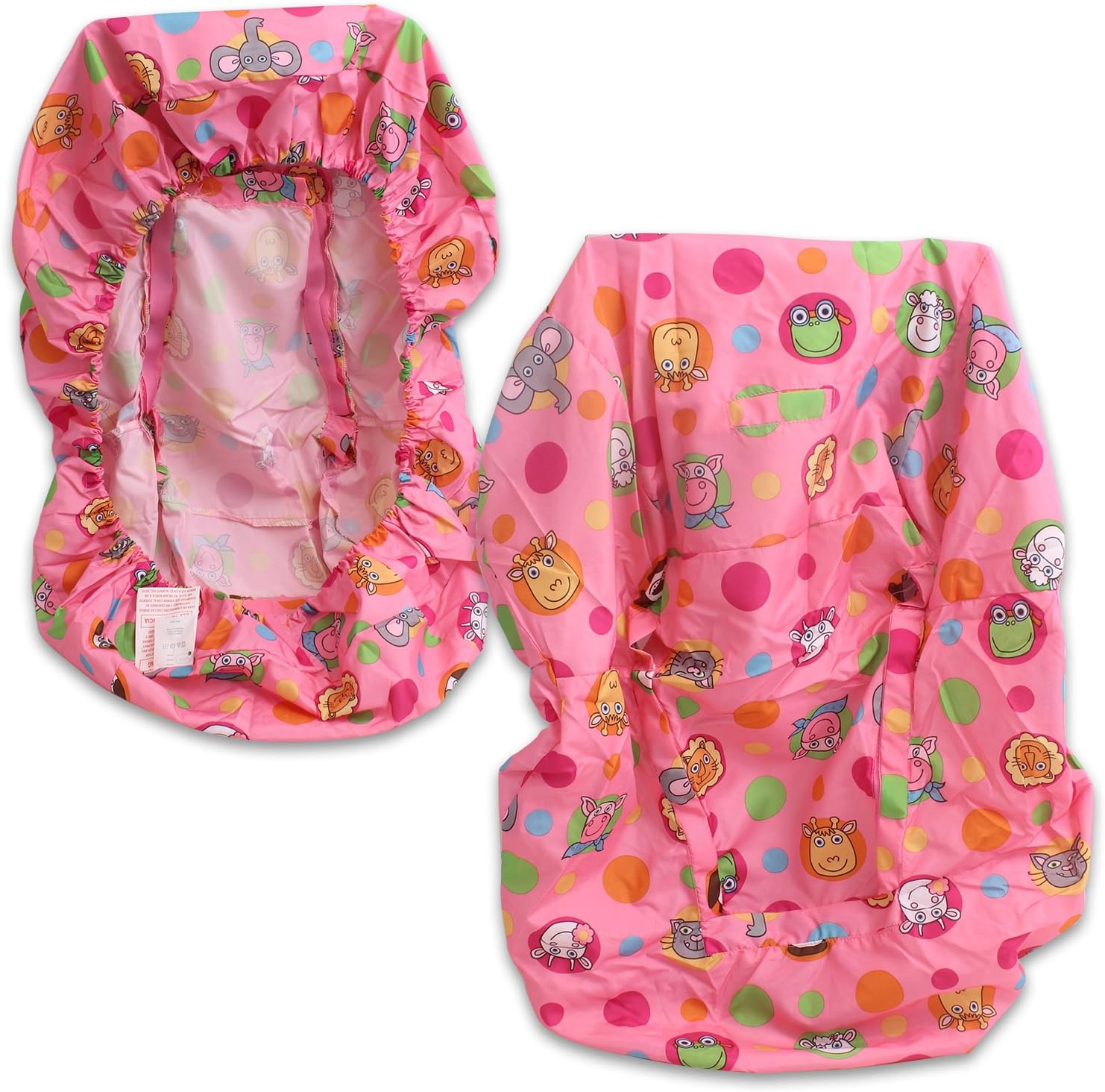 Tiny Tilla Baby Car Seat Cover Pink