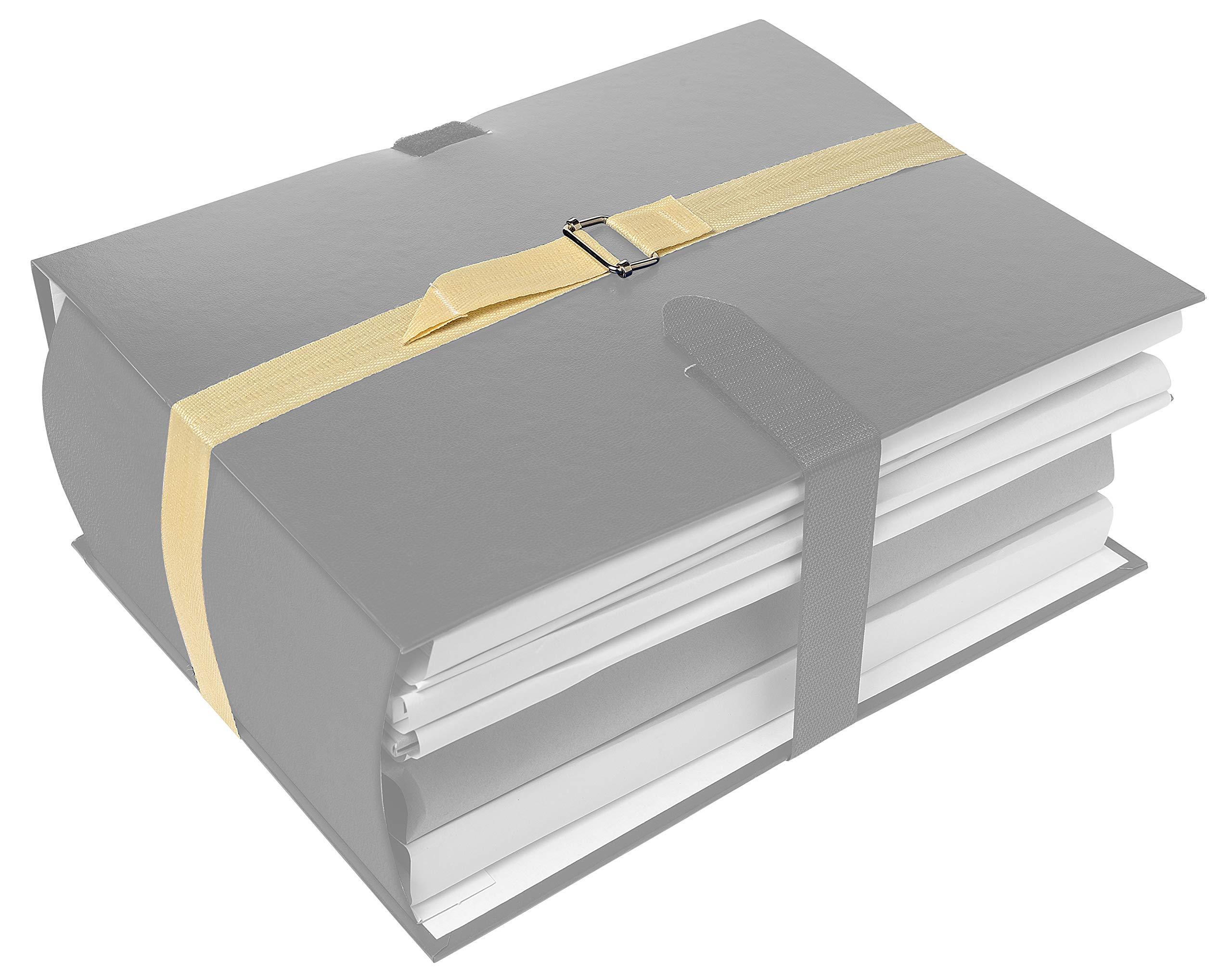 Exacompta - Ref. 6323H - Pack of 25 putty straps 1 meter - Beige