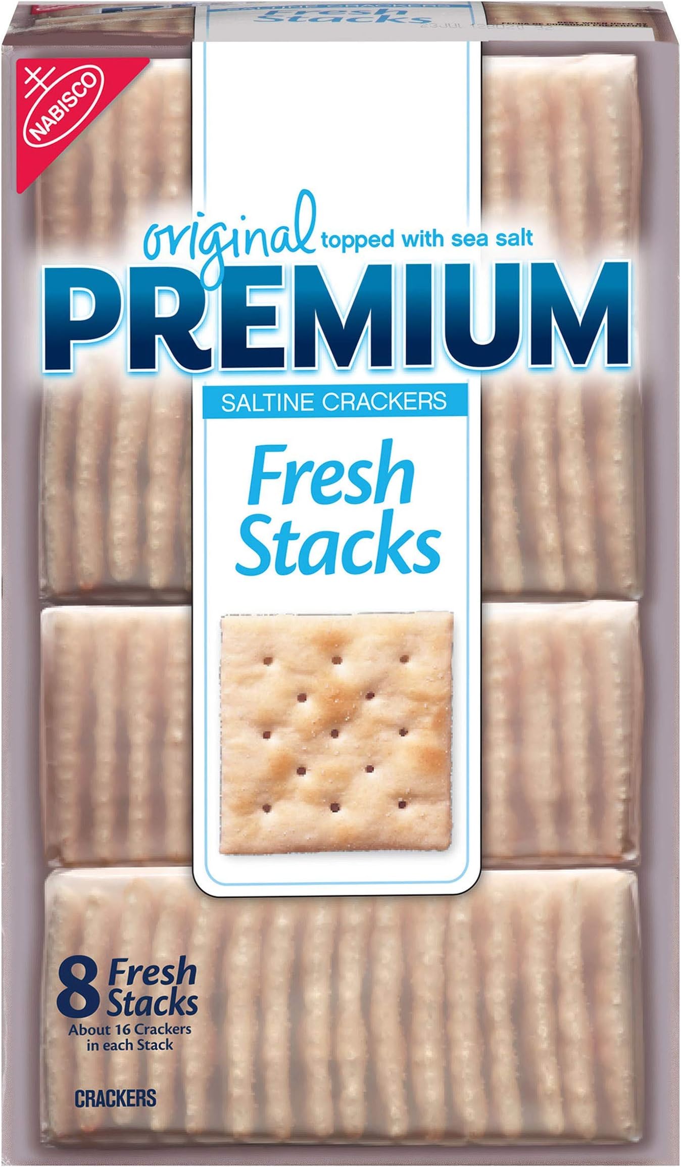 Premium Original Fresh Stacks Saltine Crackers, 13.6 oz, 2 Pack
