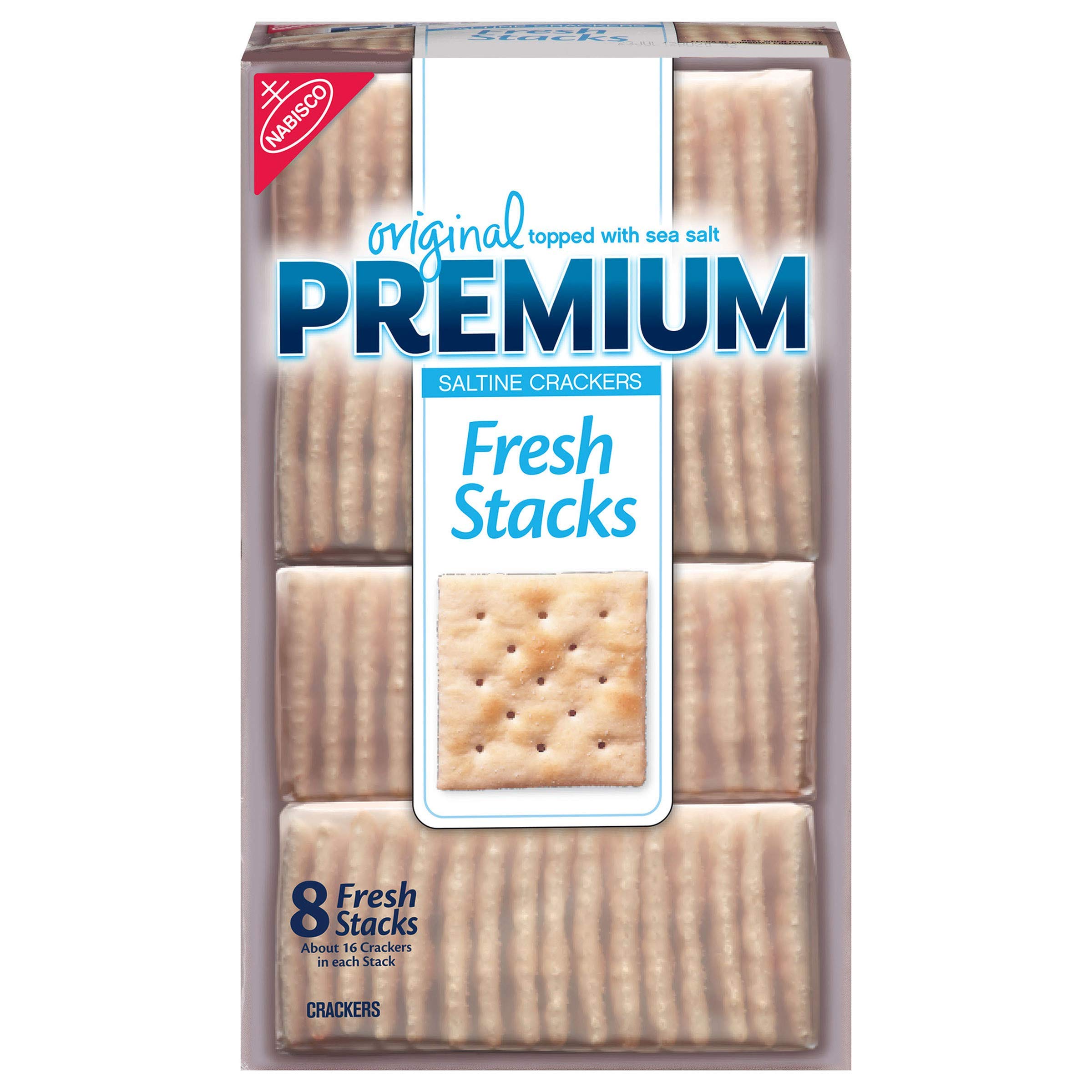 Premium Original Fresh Stacks Saltine Crackers, 13.6 oz, 2 Pack