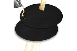 GELRIUNY 2025 New Upgraded 15" Oil Drain Splash Pad 2 Pcs,Circular Oil Change Unit,Oil Drain Pan Gasket,Oil Splash Pads for Most Oil Drains for Mechanics and Automotive Technicians,Oil Drip Pan,Heat-Resistant