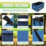 K KNODEL Car Boot Organiser Small Blue Storage Box and Bag view 3