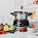 Progress EK4375BLK Electric Fondue Set 1.4L Stainless Steel 8 Forks 1200W view 3