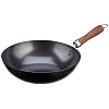 WECOOK-Carbono-Wok-Induccion-28-cm-Antiadherente-QUANTANIUM-Ecologico-3-Capas-sin-PFOA-Acero-al-Carbono-Mango
