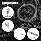 Dr.Fish 6PCS Sea Fishing Rigs Beach Casting Single & Double Hook Rigs view 4