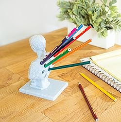 Julius Caesar Office Desk Pen Holder