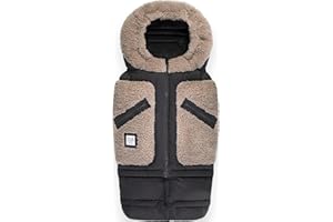 7AM Enfant Stroller Blanket 212 - Adjustable Baby Car Seat Zipped Blanket for Babies Winter, Unisex Multi Purpose Fleece Line