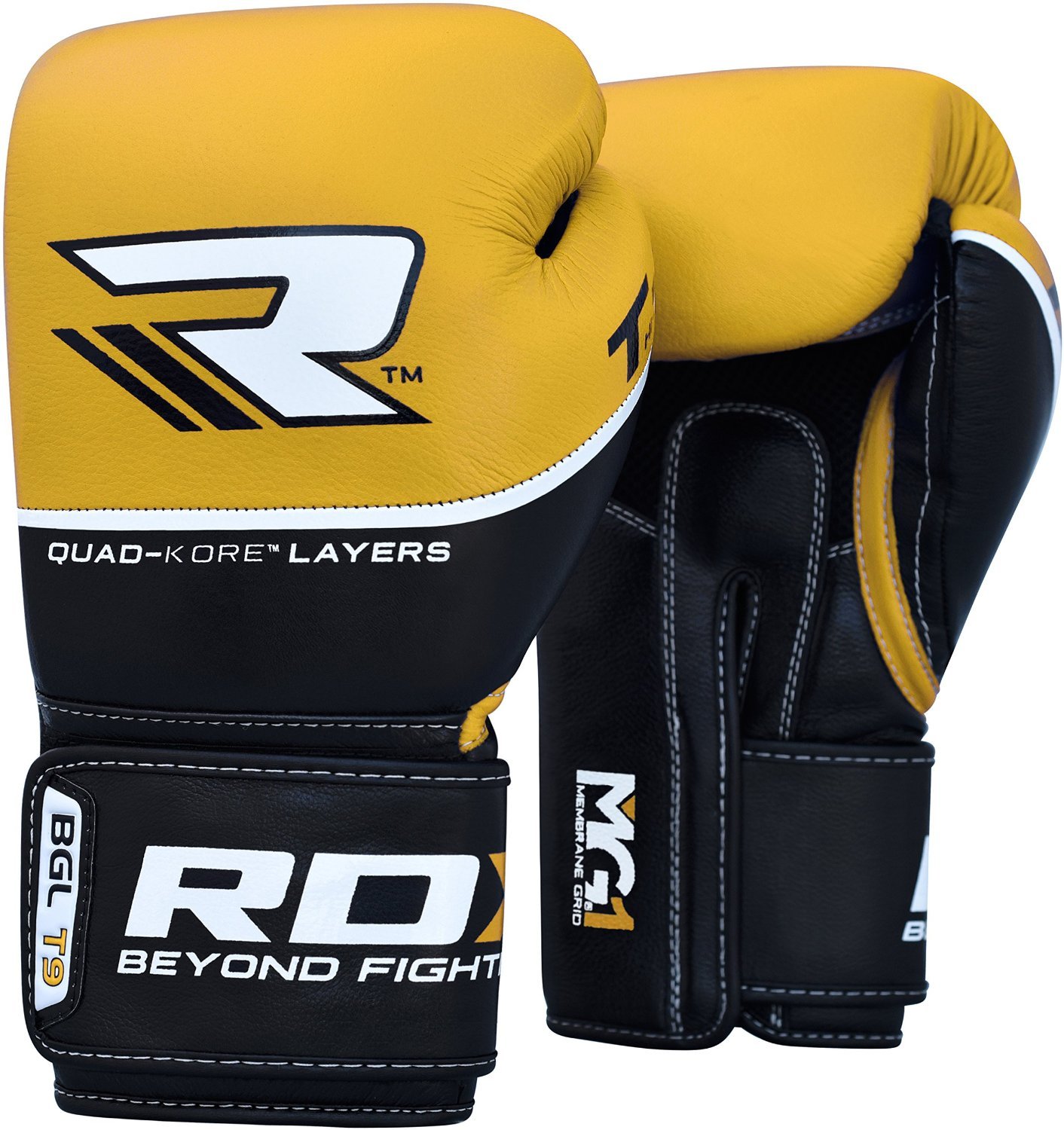 RDX Unisex's BGLT9 Training Boxing GlovesYellow, 14 oz Amazon.co.uk