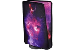 PlayVital Nylon Dust Cover for ps5, Soft Neat Lining Dust Guard for ps5 Console, Anti Scratch Waterproof Cover Sleeve for ps5