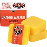 Tame the Wild Premium Beard Wash for Men - Natural Beard Soap &amp; Shampoo Conditioner in 1 - Face &amp; Body Wash &amp; Scrub - Shea Butter &amp; Coconut Oil - 3 Pack of 5oz Bars