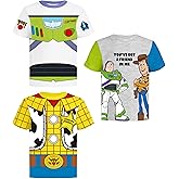 Toy Story Pixar T-Shirt (Sets) Woody Buzz Lightyear Jessie Rex Hamm MrPotato Forky Slinky Dog Toddler/Birthday Kids Clothes