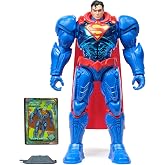 DC Comics Metal Force Superman Action Figure, 12-Inch | Articulated for Play &amp; Display, Metallic Design Finishes, Super Hero Toys, Pretend Play Gifts for Kids &amp; Collectors Ages 4+