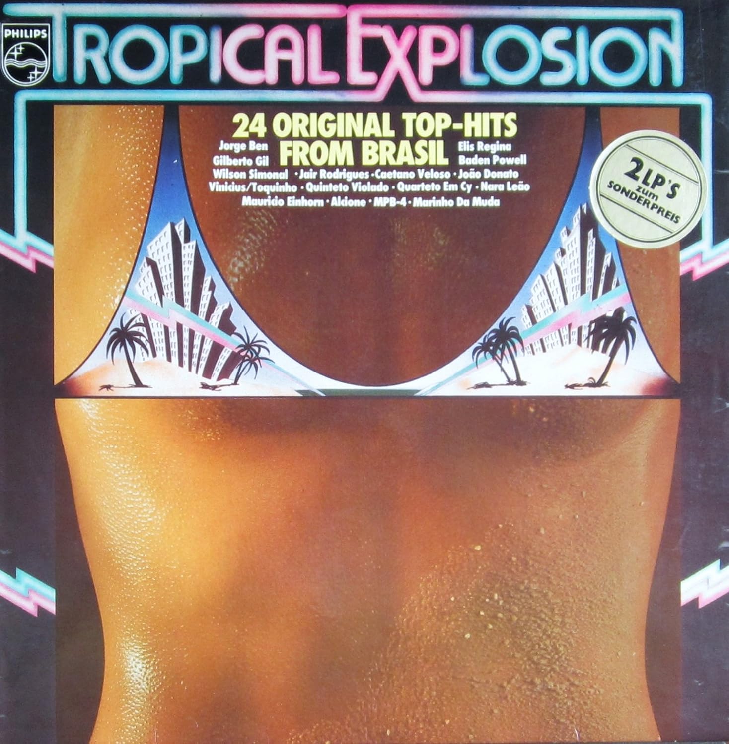 Tropical Explosion 24 Original Top Hits From Brasil Vinyl Doppel Lp Schallplatte Amazon Co Uk Music