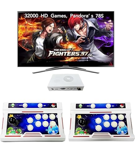 Amazon.com: Pandora Box Arcade Console with 32000 Games in 1,Two