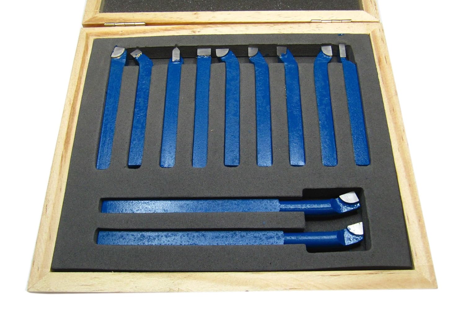 RDGTOOLS 11PC CARBIDE LATHE TURNING TOOLS SET 8MM SHANK "BOXED" Amazon
