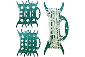 8PCS Christmas Lights Storage Holder Green Holiday Light Organizer All Purpose Lights Cord Wind Up Christmas Light Winder Str