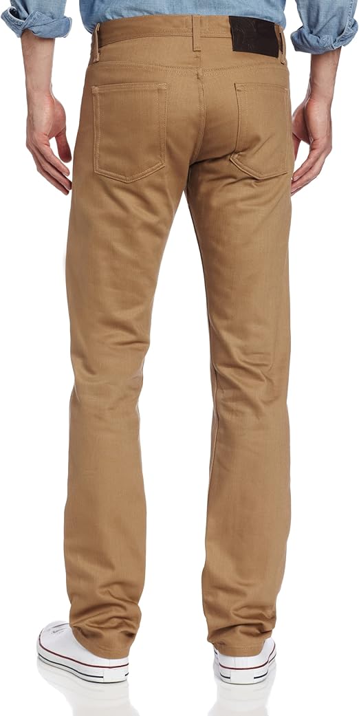 mens selvedge chinos