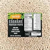 Smart for Life Edamame Protein Puffs, 3 lb Box, 53 Servings, Protein Snack | 20 Grams Soy Isolate per Serving, Zero Sugar - N