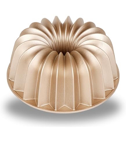 Amazon.com: Nordic Ware Brilliance Bundt, 5 Cup, Gold : Toys & Games