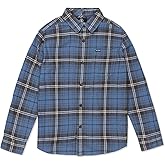 Volcom Boys Caden Plaid Long Sleeve Flannel Shirt