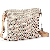 The Sak Womens Melrose Leather Crossbody