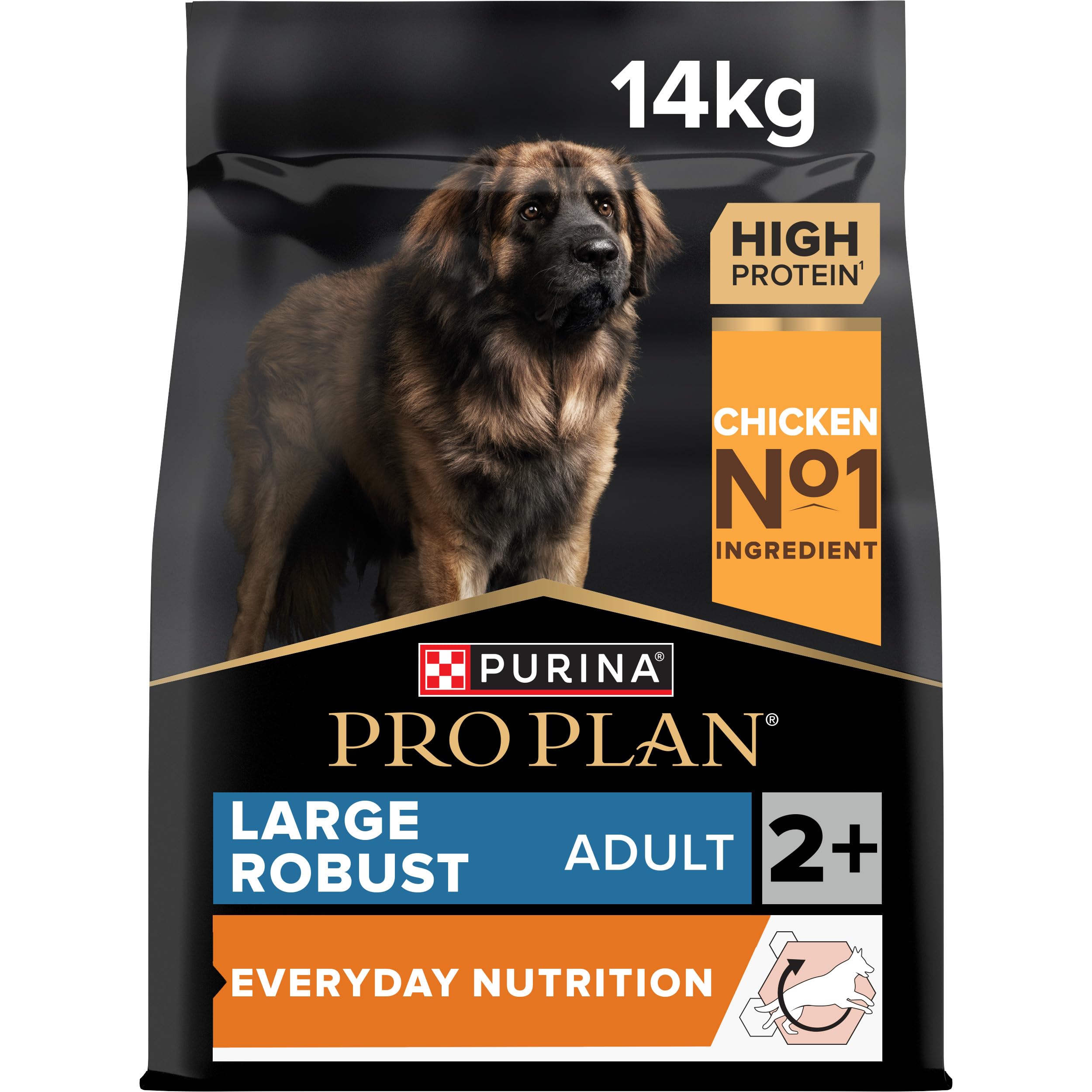 PRO PLAN Large Robust Adult Everyday Nutrition Chicken Dry Dog Food 14kg