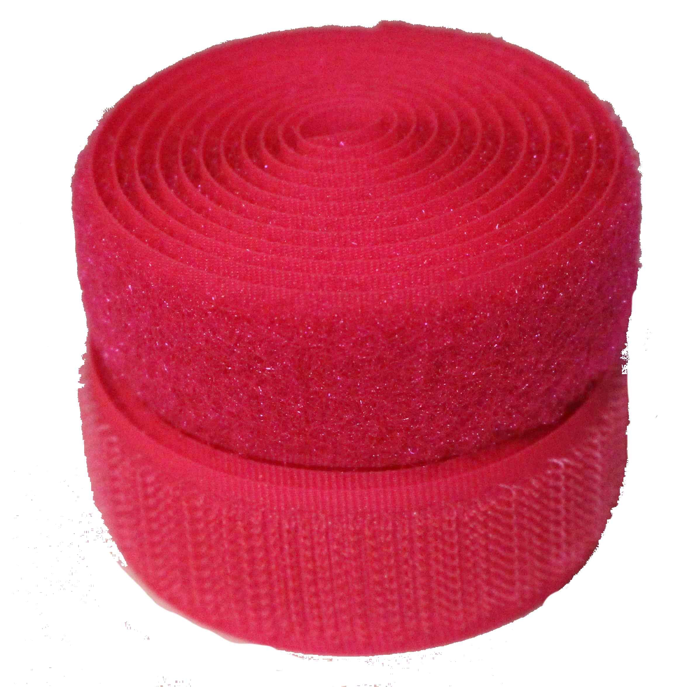 Fluorescent Fuchsia 20mm Sew-on Hook & Loop Tape Alfatex® Brand supplied by the Velcro Companies - Various Lengths (Length: 3m)