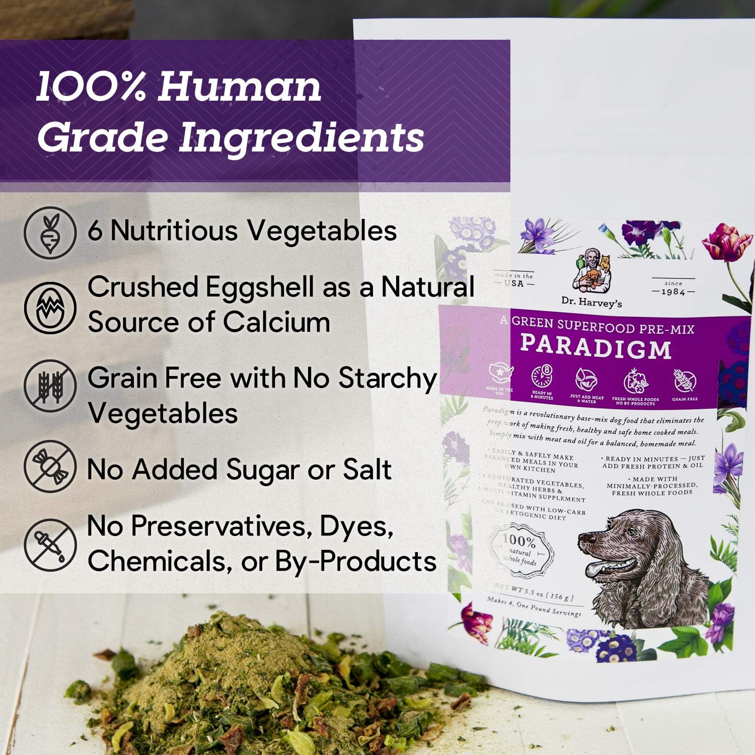 dr harvey's paradigm dog food reviews