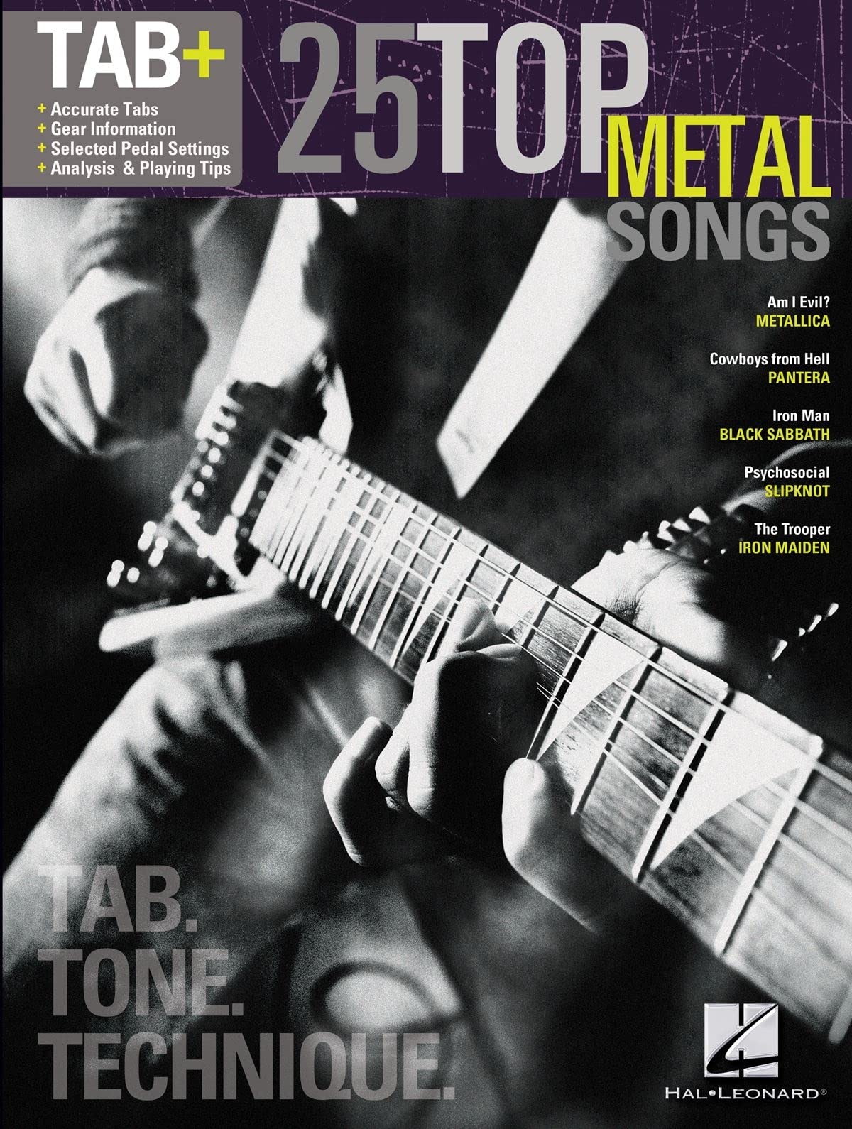 25 Top Metal Songs | Guitar Tab Songbook for Intermediate and Advanced Players | Note-for-Note Transcriptions with Tone and Technique Tips | Heavy ... 25 Top Metal Songs - Tab. Tone. Technique