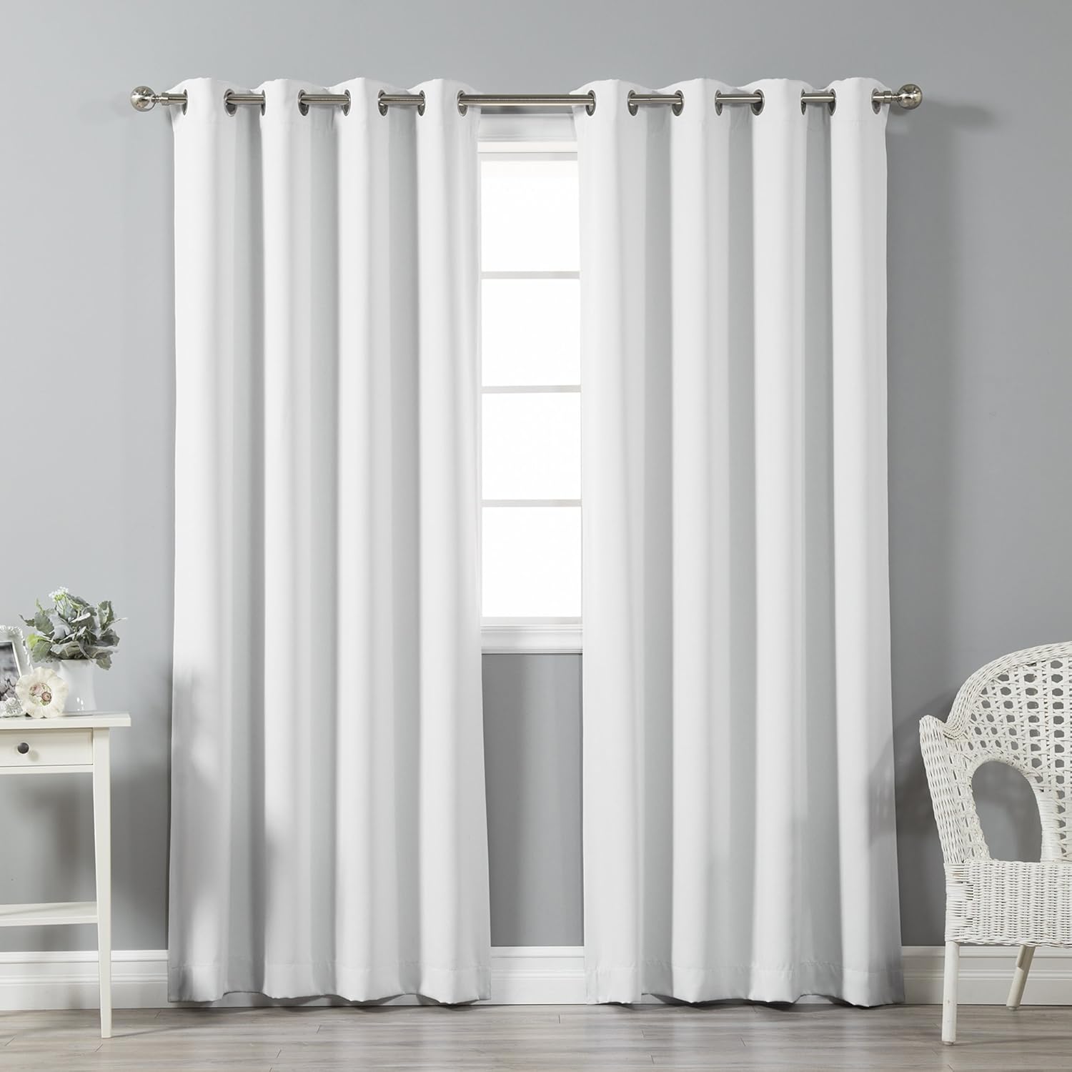 Amazon Com Best Home Fashion Thermal Insulated Blackout Curtains