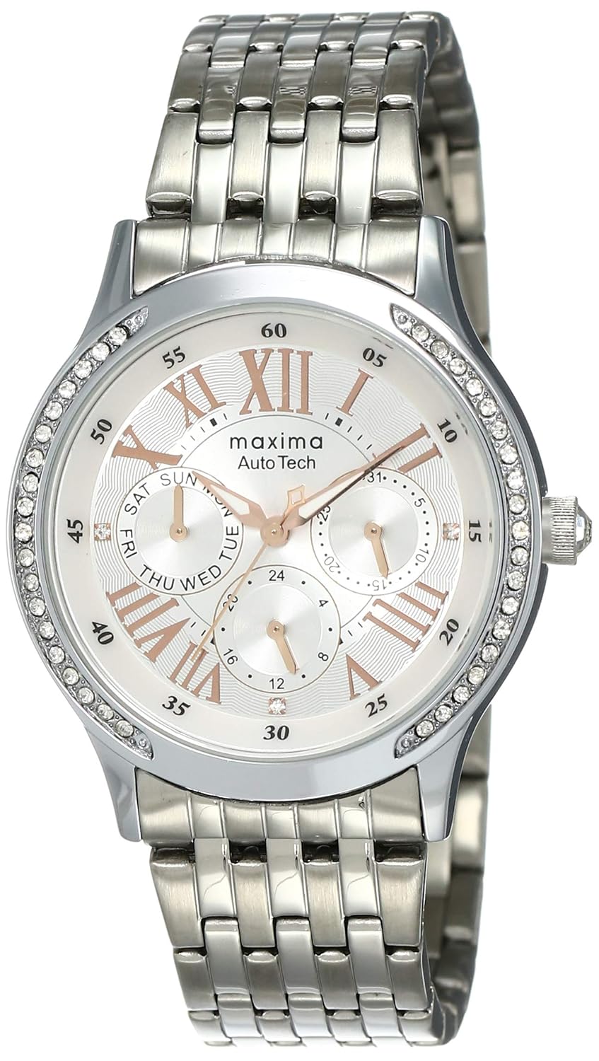 Buy Maxima Attivo Multifunciton Women Watch 41651CMLI at Amazon.in