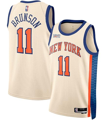 Amazon.com: Jalen Brunson New York Knicks NBA Kids Youth 8-20