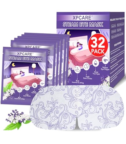 Carton Deal) Kao MegRhythm Steam Eye Mask 12s Yuzu / Chamomile / Lavender / Rose / Unscented