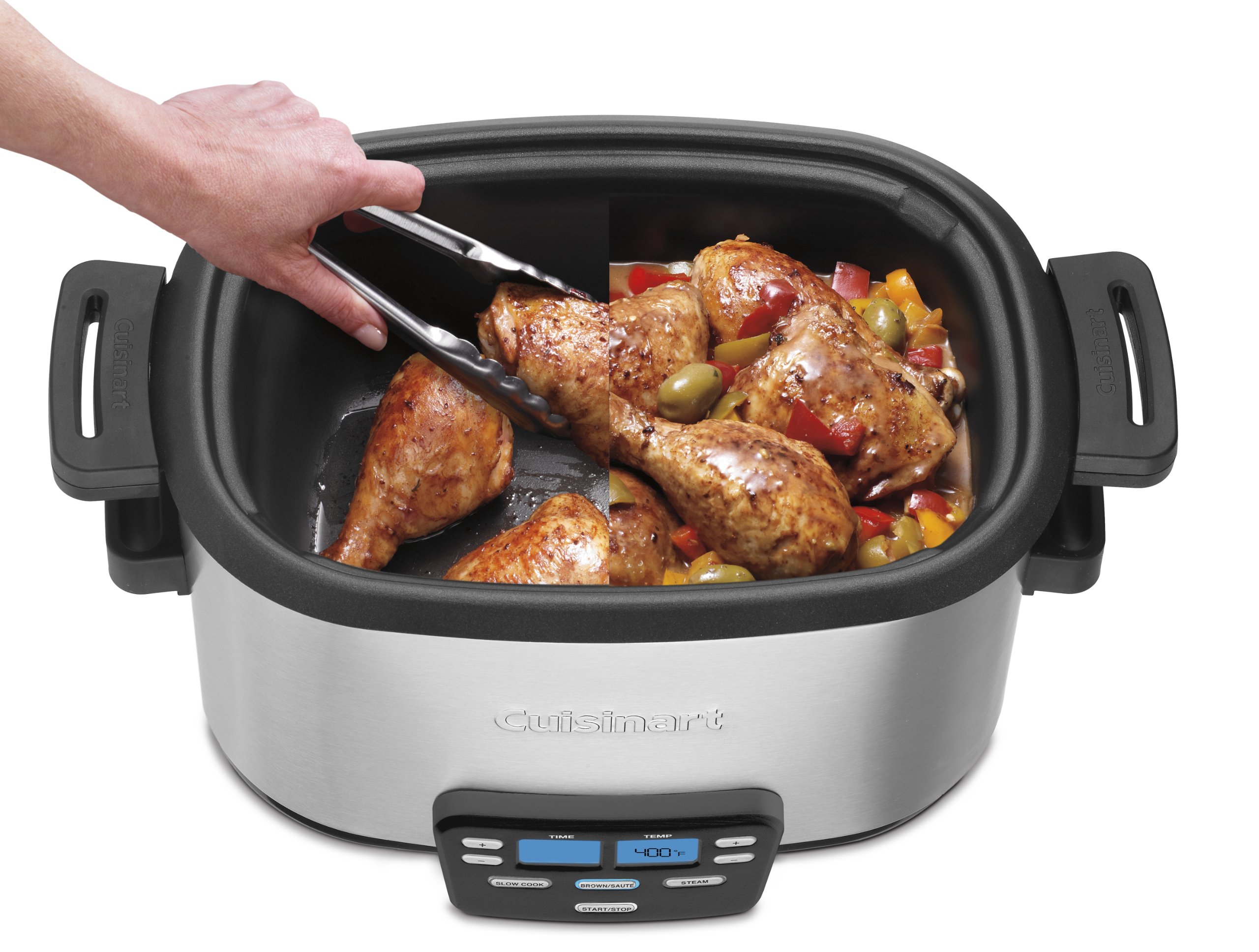 Cuisinart MSC600 3In1 Cook Central 6Quart MultiCooker Slow Cooker