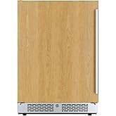Avallon AWBC242PRSLH 24 Inch Wide 14 Bottle Capacity and 82 Can Capacity Panel Ready Wine and Beverage Cooler