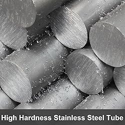 Deyyol 304 Stainless Steel Tubing Tube, 2 Pcs