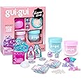 Gui Gui Shimmer Deluxe Duo Pack, with 2 Iridescent Slimes, Pearl Bead Booster and 2 Glow-up and Finishing-Touch Sachets, Leve