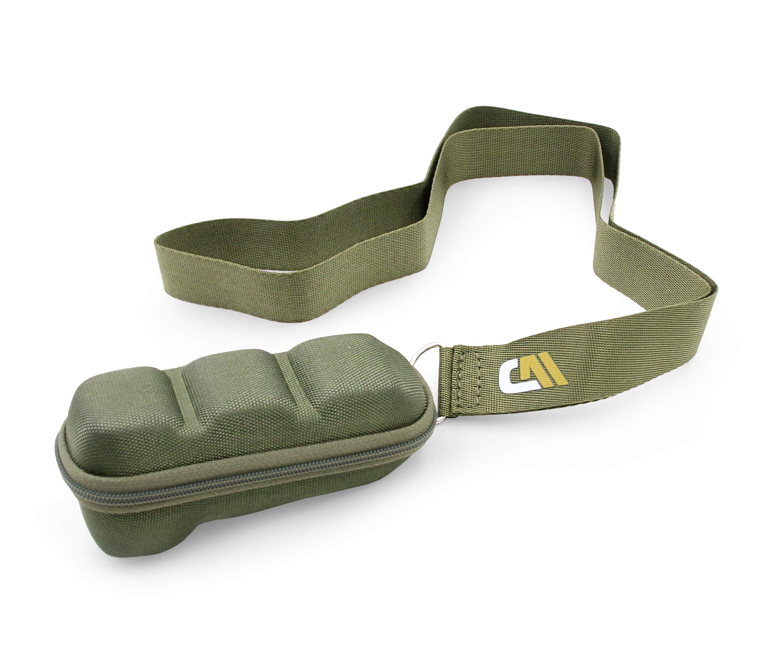 Casematix Forest Green Travel Case Fits Asthma Inhaler, Includes Case Only