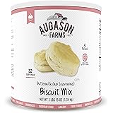 Augason Farms Buttermilk (No Leavening) Biscuit Mix 2 lbs 15 oz No. 10 Can, 5-80410