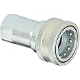 thumbnail interactive-video image 1 of Dixon Valve H3F3 Steel Hydraulic Fitting – ISO-B Nipple, 3/8 Coupling X 3/8-18 NPTF Female 1 of 13